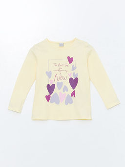 Bisiklet Yaka K?z ?ocuk Ti??rt