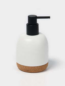 Набор для ванной SAVANNA Пробка, 3 предмета, дозатор для мыла, стакан, мыльница фото 4