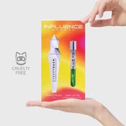 Influence Beauty Подарочный набор (тушь Cybertruck двухфазное масло для губ Lava lip oil тон 4) 2023  фото 5
