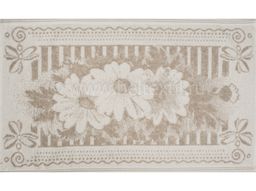 6с104.511ж2 Ромашечки (лен3) Полотенце махровое 67х40см