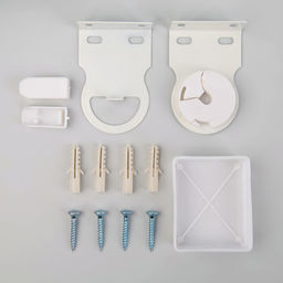 Штора рулонная Цветенье, 90200 см (с учётом креплений 3,5 см), цвет серый - Simaland фото 4