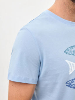 Футболка F311-06-734 grey-blue - Fine joyce фото 6