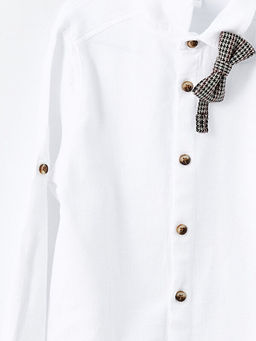 Basic Uzun Kollu Erkek Bebek G?mlek