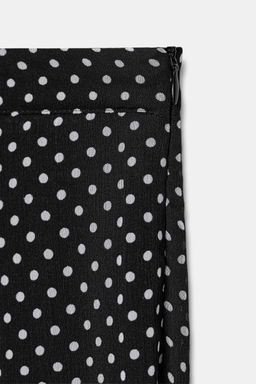 ZW COLLECTION POLKA DOT LONG SKIRT - Zara фото 4