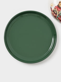 Блинница новогодняя Доляна Сказки зимнего леса, 23.5?9.7 см, доломит, белая  фото 5