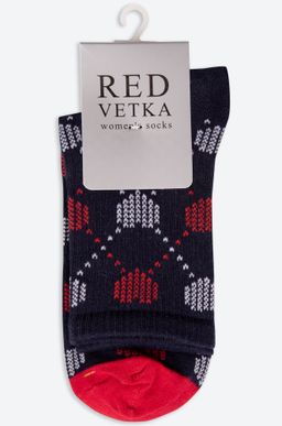 Женские носки из натурального гребенного хлопка Красная ветка  фото 5