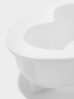 Форма для муссовых десертов и выпечки Доляна Влюблённые сердца, силикон, 27?17 см, белая