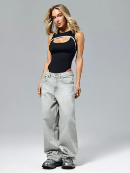 Моделирующее боди с двойными бретелями