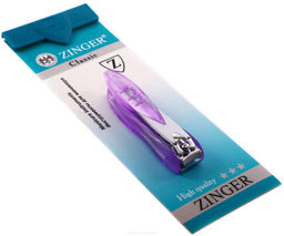Zinger Книпсер для ногтей средний в контейнере / Classic SLN-603-С10 white-box transp, 9 мм  фото 2