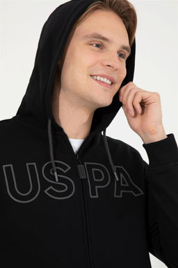 Мужской черный свитшот Неожиданная скидка в корзине