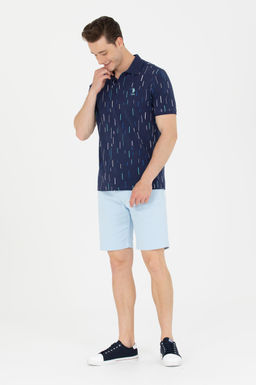 U. S. Polo Assn Мужские голубые тканые шорты - U.s. polo assn фото 4