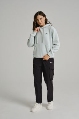 Худи Серо-зеленый