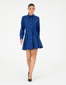 Saks Comfort Fit Dokuma Elbise