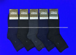 Цена за 12 пар. OSKO носки мужские с лайкрой УКОРОЧЕННЫЕ арт. В 2311 (2315, 2314)