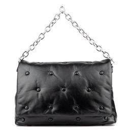 Y9789 black женская кожаная сумка "casual" Barcelo Biagi