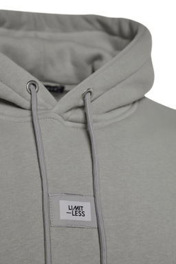 TRENDYOL MAN Siyah Regular/Normal Kesim Kapusonlu Etiketli Ici Polar/S?cak Tutan Sweatshirt TMNAW24SW00076 - Trendyolmilla фото 24