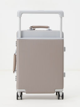 Чемодан MAISON DAVID Артикул 4197729, коричнево-серый  фото 5