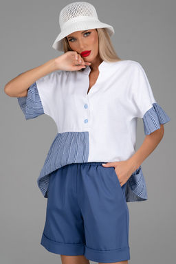 Шорты Фиби (дымчатый синий)