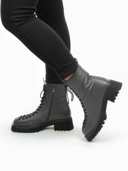 01-CXR127-3P Ботинки демисезонные (натуральная кожа, байка) - Фабричный китай фото 3