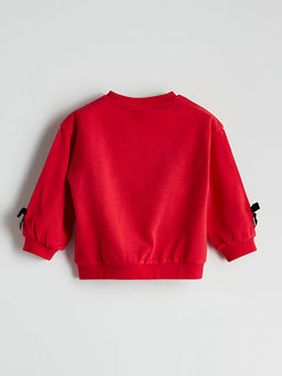 Minnie Mouse Bask?l? K?z ?ocuk Sweatshirt