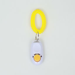 Кликер для дрессировки собак с браслетом на руку, белый - Пижон фото 2