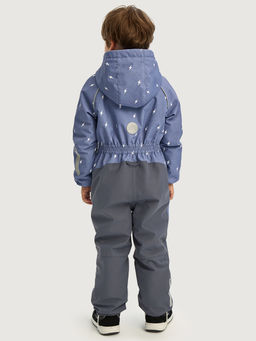 Комбинезон 8м0726 деним/серый - Nikastyle фото 3