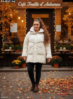 Куртка зимняя женская удлиненная - Bruno фото 2