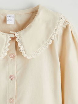 K?z Bebek Bebe Yaka G?mlek, ?ort ve K?lotlu ?orap