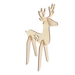 Заготовка для декорирования Mr. Carving ВД-961 Олень сборный фанера 13.5 х 25 х 41 см СК/Распродажа