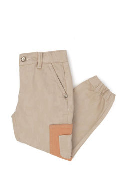 Кремовые джинсовые брюки для мальчика - U.s. polo assn фото 2