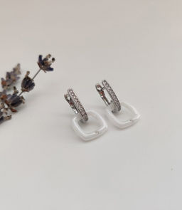 Серьги с керамикой - Vel vett фото 4