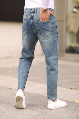 Ac?k Mavi Boyfriend Kot Pantolon Jeans TMNAW25JE00020