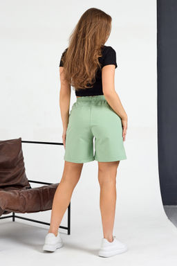 Шорты женские трикотажные мод. 2006 Тр. Цвет: св. зеленый - Стильб фото 2