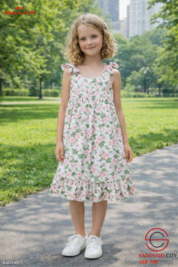 Детское платье с принтом - Bruno фото 2