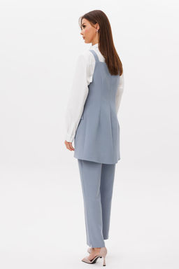 Костюм Lars Style 1103 серый; оттенки белые, молочные