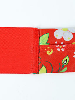 Карнавальный набор «Народная краса»: юбка р-р 40-48, воротник, повязка, цвет красный