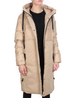 2211 BEIGE Пальто зимнее женское LYDIA (200 гр. холлофайбер) - Fashion фото 6