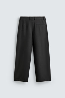 LIMITED EDITION 100% WOOL SUIT TROUSERS - Zara фото 8