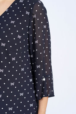 Платье ALANI 2160 темно-синий - Alani collection фото 2