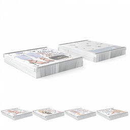 Цена за 5 шт. Тетрадь общая ученическая ErichKrause Fashion Girl, 48 листов, клетка, ламинация soft-touch+выборочный УФ-лак, доп.лист_MIX-PACK  фото 9