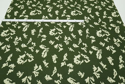 Бязь Камуфляж - березка цв.хаки/св.салатовый, СОРТ2, ш.1.5м, хлопок-100 %, 125гр/м.кв - Купава фото 7