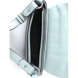 Сумка женская искусственная кожа UMUP-2023-076, 1отд, плечевой ремень, голубой SALE 258663 - Adelia фото 3