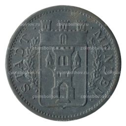 Монета 10 пфеннигов 1917 года Германия  Нотгельд (Менден)