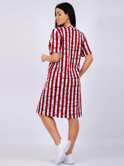 Туника "Манижа" бордо, трикотаж