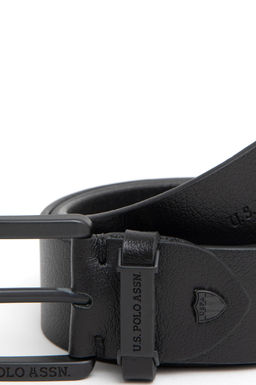 Мужской черный пояс - U.s. polo assn фото 4