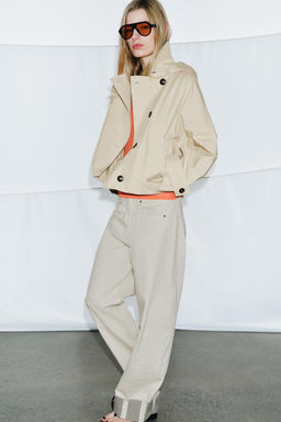 SHORT WATER-REPELLENT TRENCH COAT ZW COLLECTION - Zara фото 19