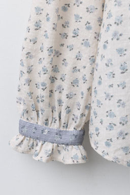 ROMANTIC FLORAL SHIRT - Zara фото 4