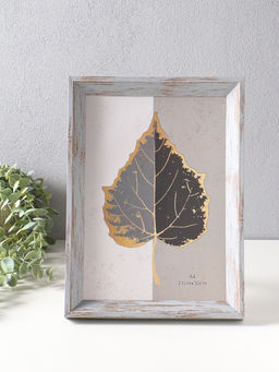 Фоторамка пластик формат А4 см "Прованс" серо-голубой 33,7х24,8х3 см