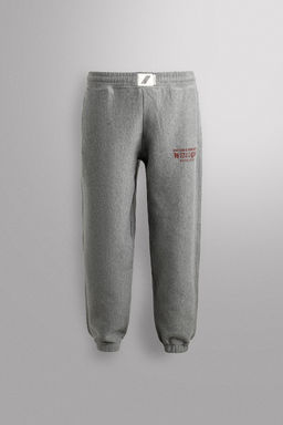 PRINTED TEXT JOGGING TROUSERS - Zara фото 16