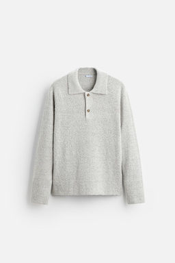BOUCLE TEXTURED POLO SHIRT - Zara фото 7